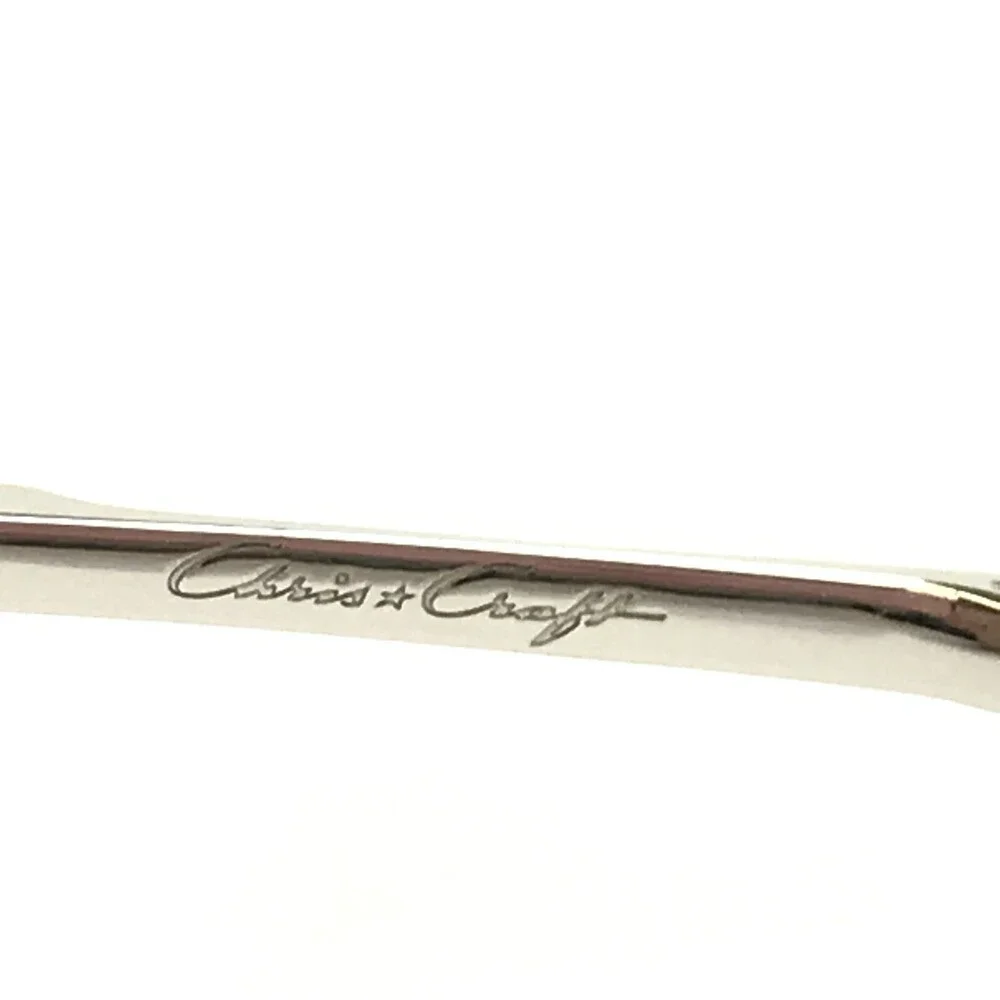Chris Craft Eyeglasses Frames CF1023 03 Tortoise Silver Round Full Rim 57-14-145